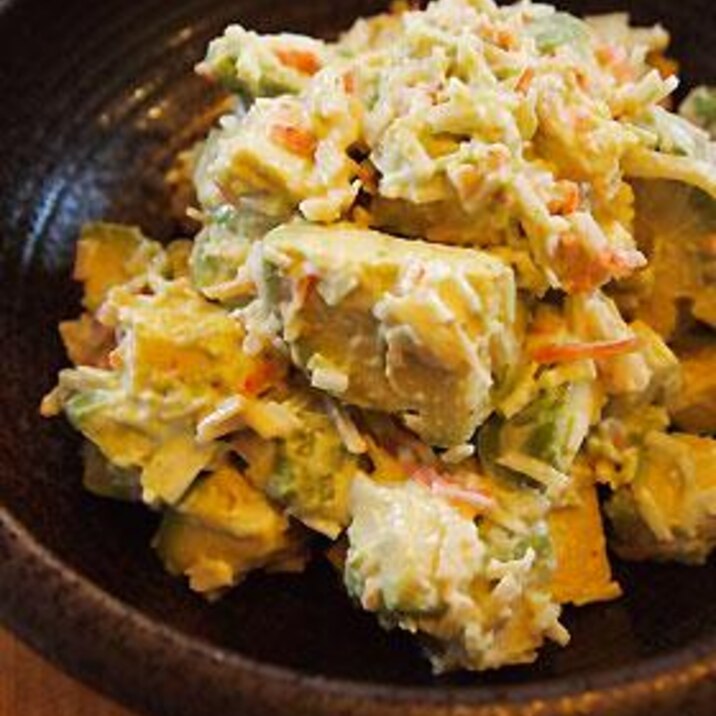 あと一品に アボカドとカニカマのサラダ レシピ 作り方 By Popo Texas 楽天レシピ